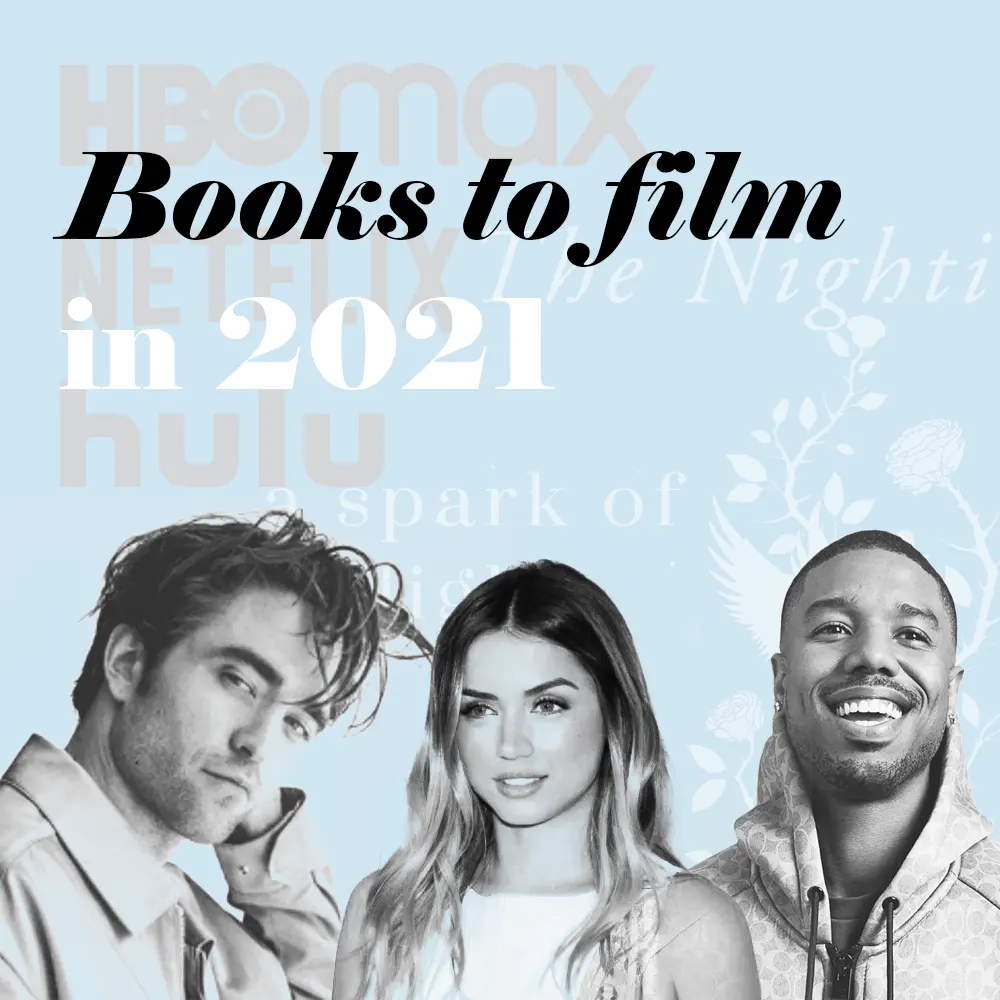 2021年的电影和电视的书籍：50+新的和即将到来的适应